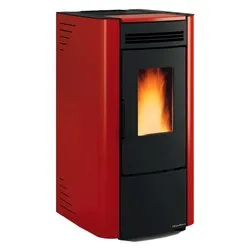 Stufa pellet 6,5kW KETTY 5.0 Bordeaux 5 stelle Classe A+ 1292201 - immagine 1
