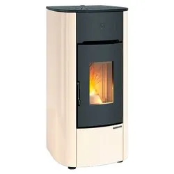 Stufa pellet 7kW MARIELLA Ivory 5 stelle Classe A+ 1294800 - immagine 1