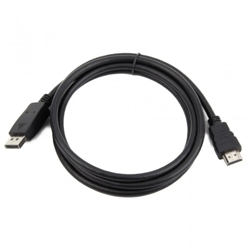 Cavo Gembird Displayport a HDMI 2.0 maschio/maschio 3 m nero - immagine 1