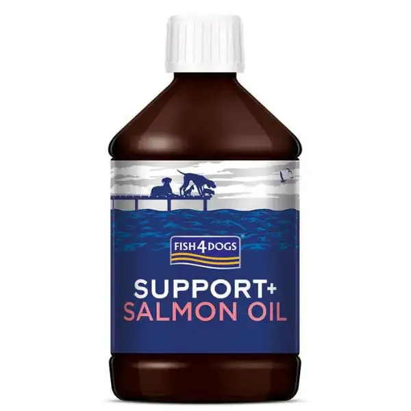 Fish4Dogs Olio di salmone per cani e gatti 500 ml - immagine 1