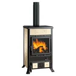 Stufa legna 9kW ROSSELLA R1 16 Ceramica Panna 5 stelle 3004102 - immagine 1