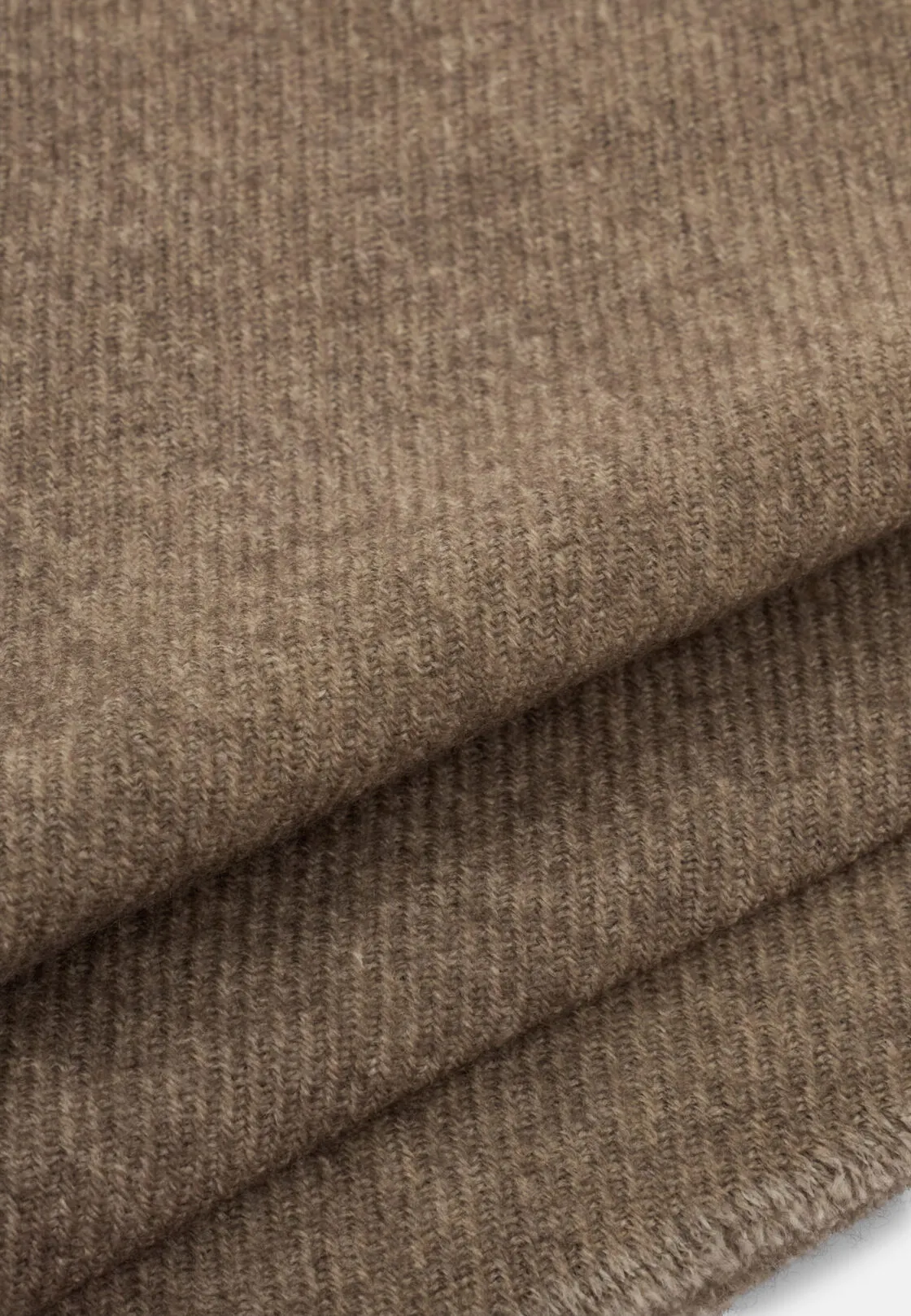 Boggi, Sciarpa Con Armatura Drill In Lana, Uomo, Beige - immagine 3