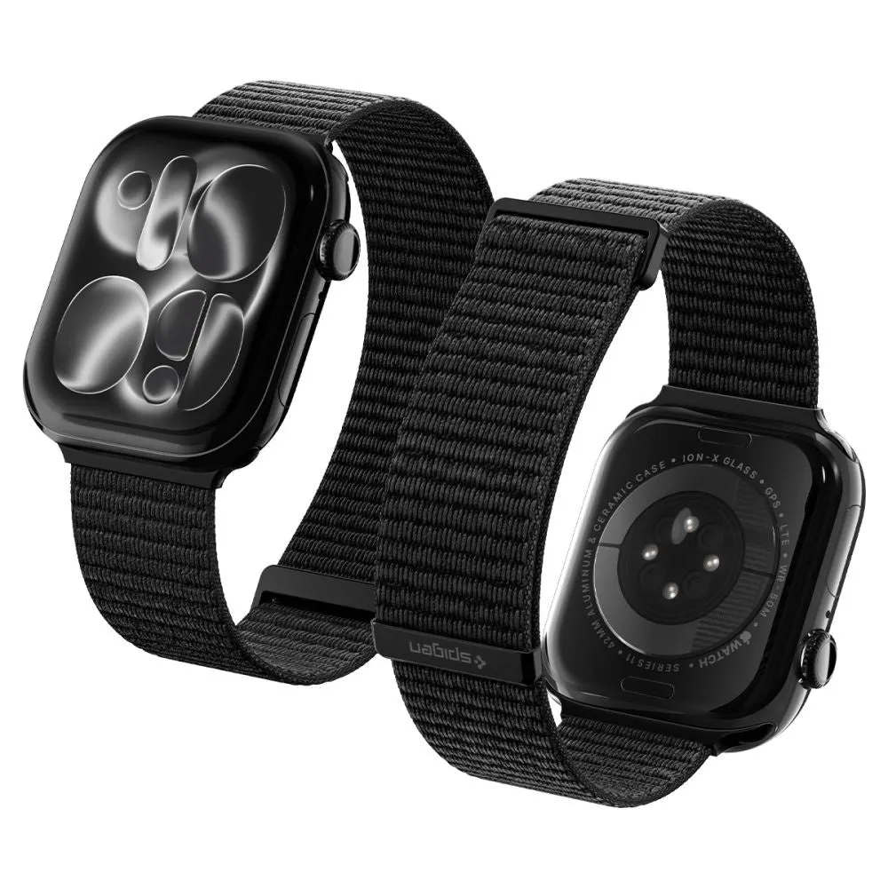 Cinturino Spigen WBF01 per Apple Watch 49mm / 46mm / 45mm / 44mm Series, Nero AMP11833 - immagine 1