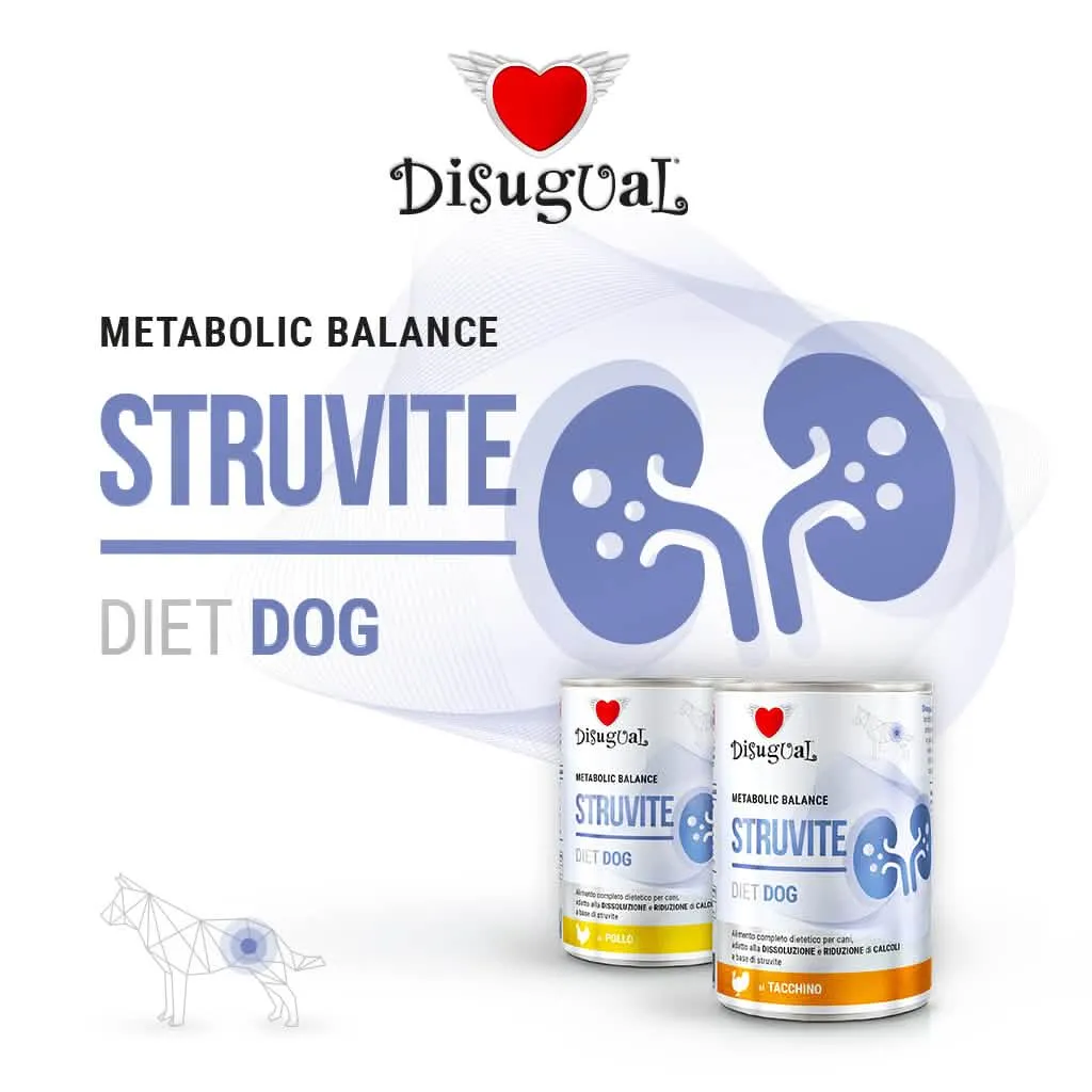 DISUGUAL CANE DIET STRUVITE POLLO 400 GR - immagine 1