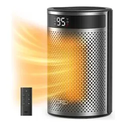 Termoventilatore 1500W ATOM 416 Black e Grey DR HSH030 - immagine 1