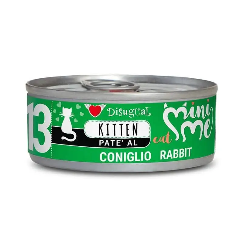 DISUGUAL GATTO MINIME (13) KITTEN CONIGLIO LATTINA 85 GR - immagine 1