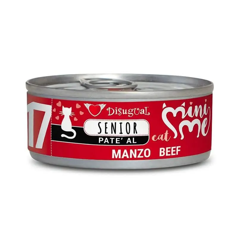 DISUGUAL GATTO MINIME (17) SENIOR MANZO LATTINA 85 GR - immagine 1