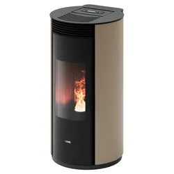 Stufa pellet 8,5kW SPIN PLUS 9 Ps Airtech Light bronze 5 stelle Classe A+ 7025068 - immagine 1