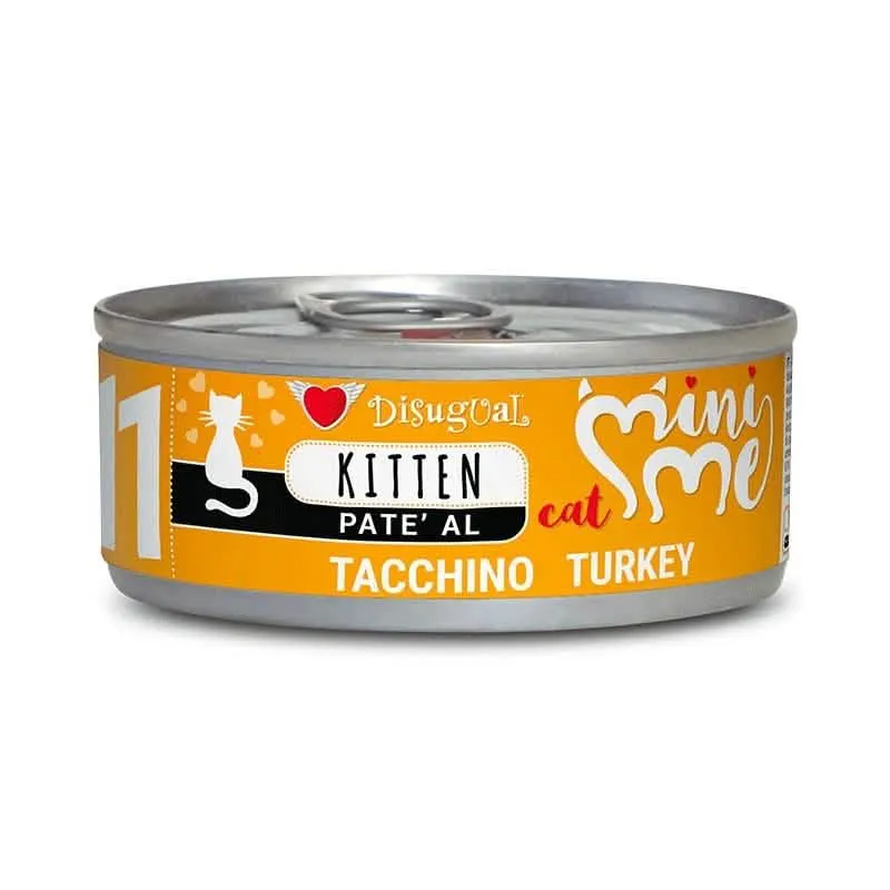 DISUGUAL GATTO MINIME (11) KITTEN TACCHINO LATTINA 85 GR - immagine 1