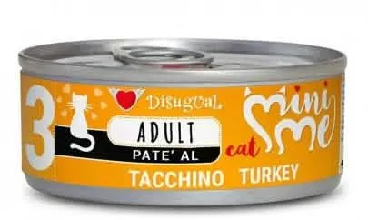 DISUGUAL GATTO MINIME (3) ADULTO TACCHINO LATTINA 85 GR - immagine 1