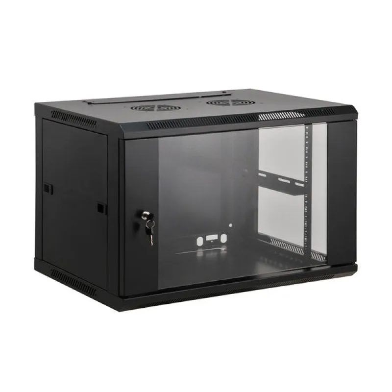 Kimex Armadio Rack da Parete 19" 600x450mm 9U - immagine 1