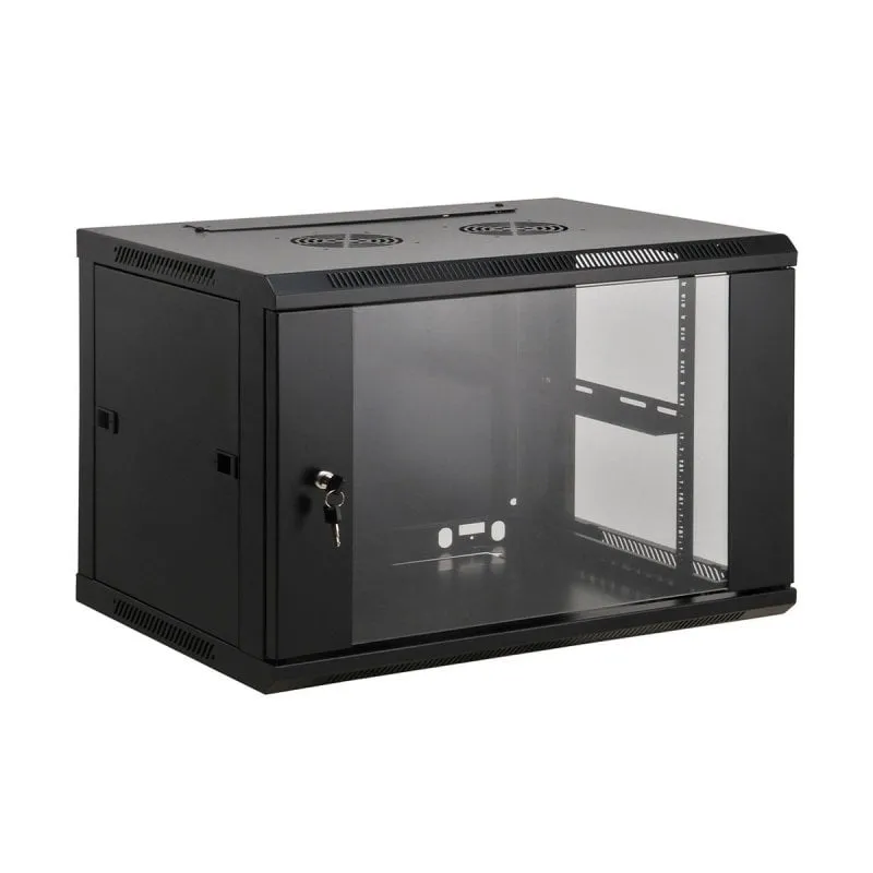 Kimex Armadio Rack da Parete 19" 600x600mm 9U - immagine 1