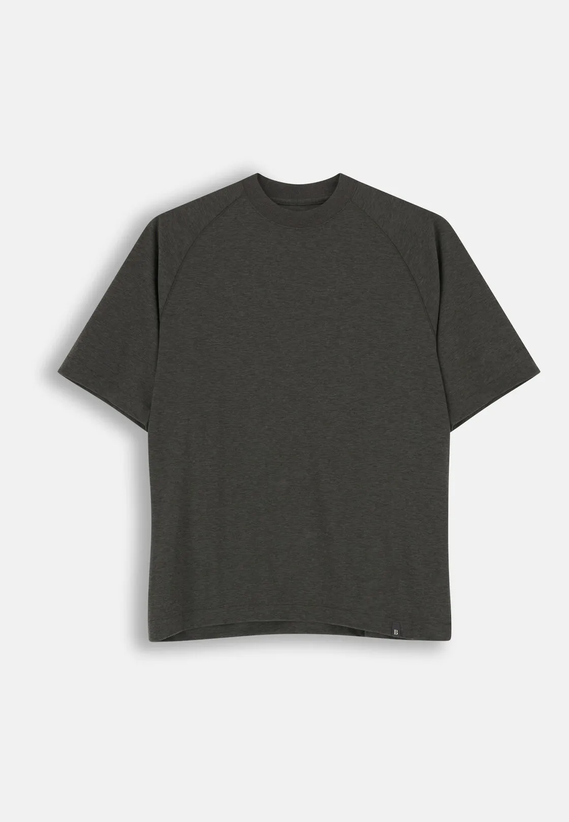 Boggi, T-shirt In Piqué Misto Cotone Melange B Tech, Uomo, Verde, Taglia: S - immagine 5