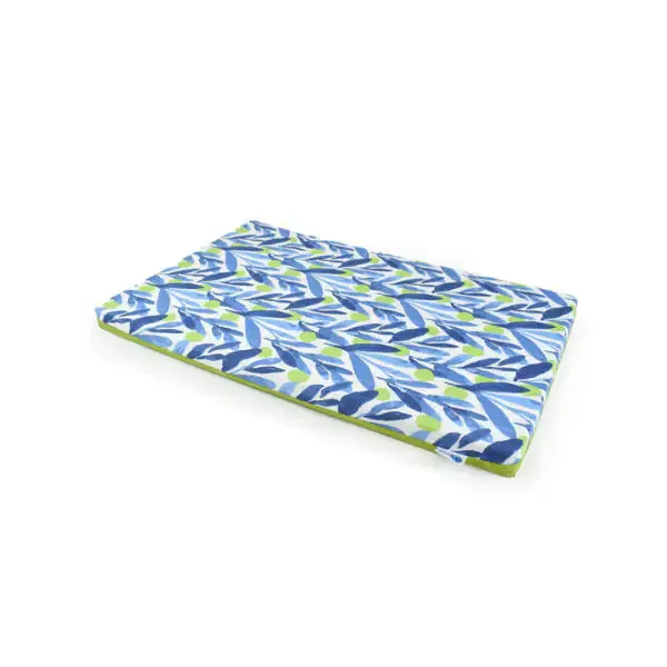 PetUp Materassino Sfoderabile Blu e Verde 75 x 115 cm - immagine 1