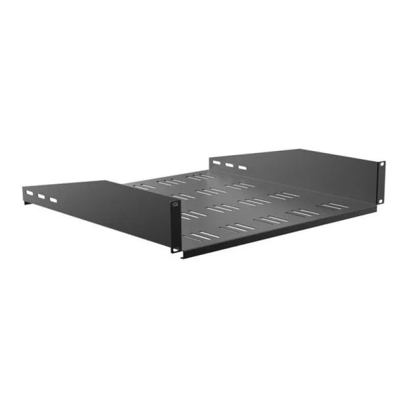 Vassoio Fisso Kimex per Armadio Rack 19" 2U - immagine 1