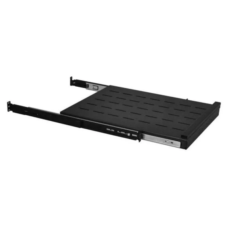 Kimex Ripiano Rimovibile per Tastiera per Armadio Rack 19" 1U - immagine 1