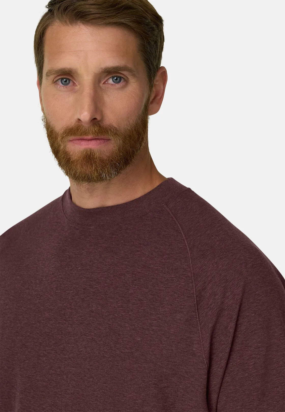 Boggi, T-shirt In Piqué Misto Cotone Melange B Tech, Uomo, Rouge, Taglia: L - immagine 3