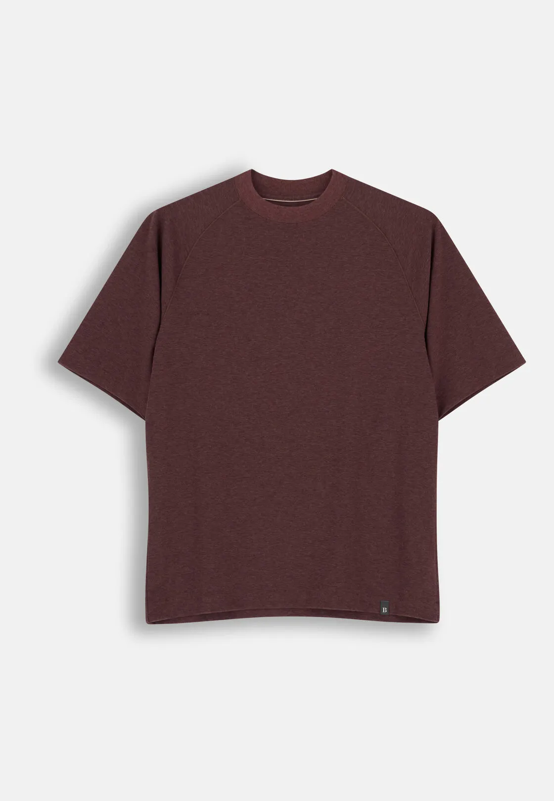 Boggi, T-shirt In Piqué Misto Cotone Melange B Tech, Uomo, Rouge, Taglia: XL - immagine 5