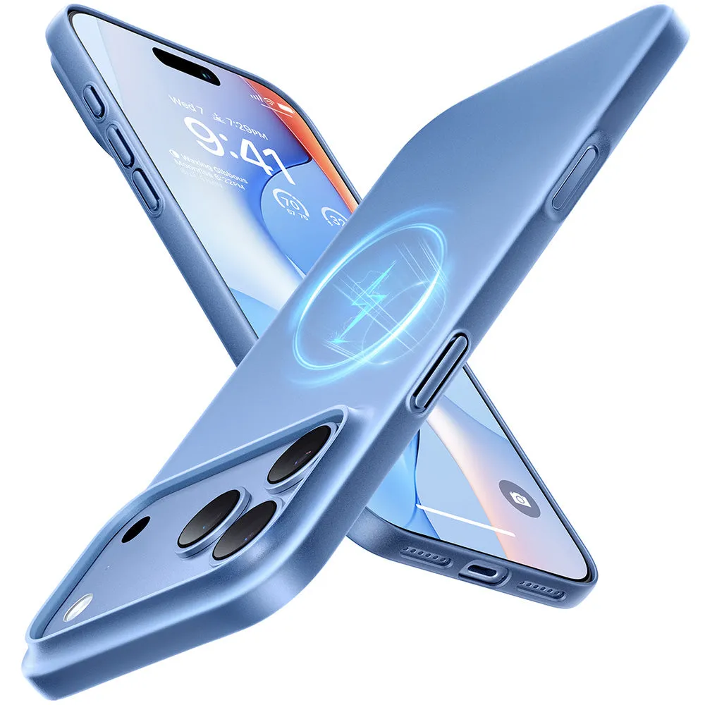 Custodia MagSafe per Apple iPhone 18 Pro Max / 17 Pro Max, Torras, OriginFit, Blu - immagine 1