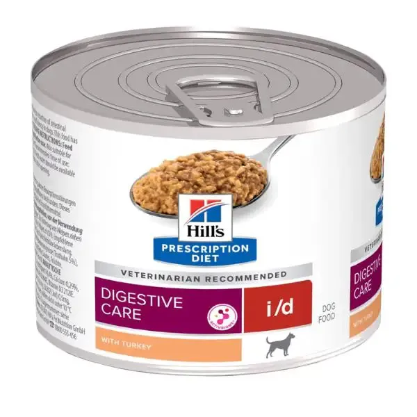 Hill's Prescription Diet i/d Canine 200 gr Tacchino - confezione da 6 pezzi - Dieta veterinaria per cani - immagine 1