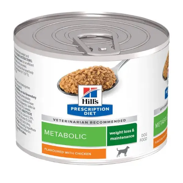 Hill's Prescription Diet Metabolic Canine 200 gr Pollo - confezione da 6 pezzi - Dieta veterinaria per cani - immagine 1