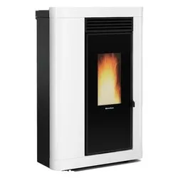Stufa pellet 9kW ANNABELLA PLUS 5.0 White 5 stelle Classe A+ 1290400 - immagine 1