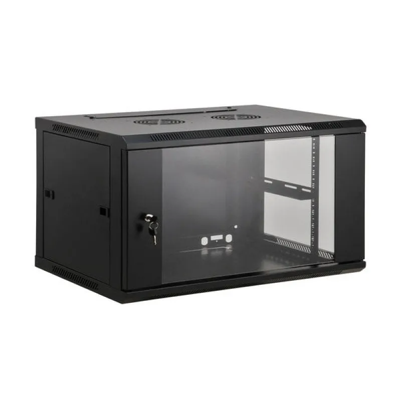Kimex Armadio Rack da Parete 19" 600x600mm 6U - immagine 1