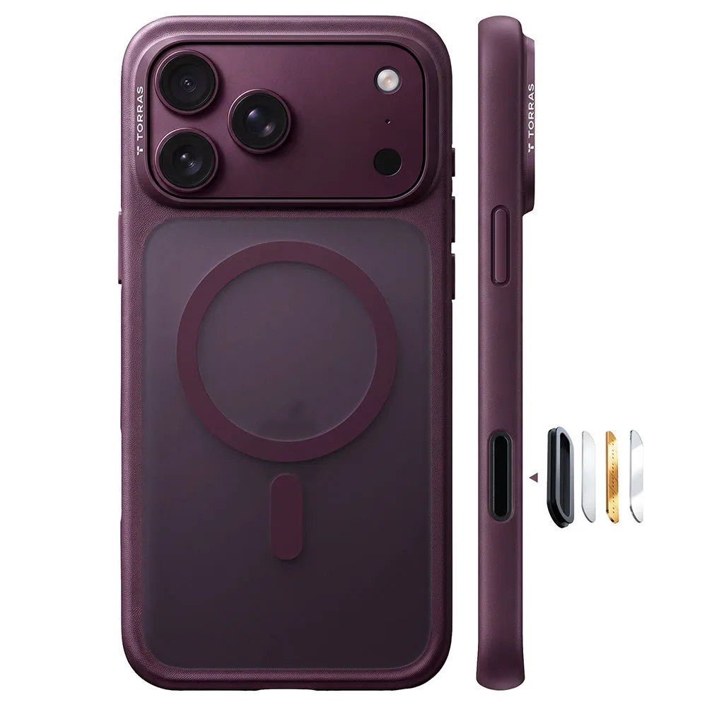 Custodia MagSafe per Apple iPhone 18 Pro Max / 17 Pro Max, Torras, Guardian, Viola - immagine 1