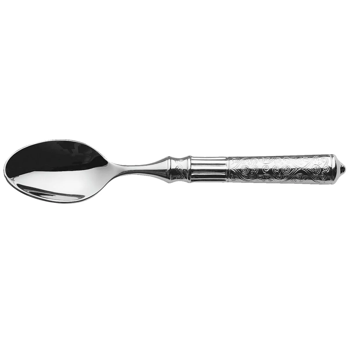 6x VEGA Cucchiaino tè Marokko manico cavo; 14.8 cm (L); argento, manico argento; 6 pz. / Pacco - immagine 1