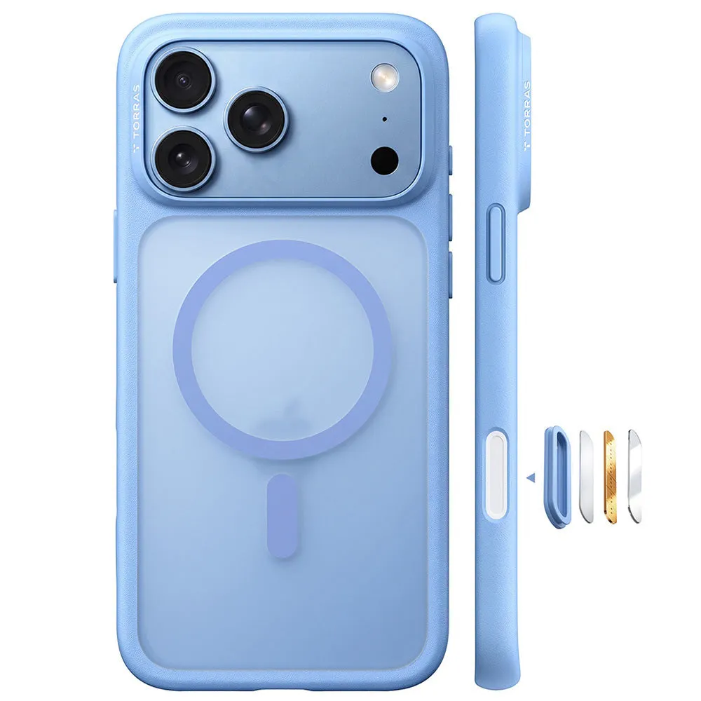 Custodia MagSafe per Apple iPhone 18 Pro / 17 Pro, Torras, Guardian, Blu - immagine 1