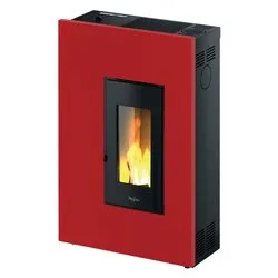 Stufa pellet 5,1kW MADISON 5 T2 Red 5 stelle Classe A+ 7025145 - immagine 1