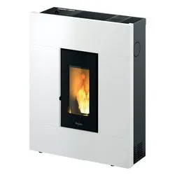 Stufa pellet 6,9kW TABLA 7 T2 White 5 stelle Classe A+ 7025142 - immagine 1