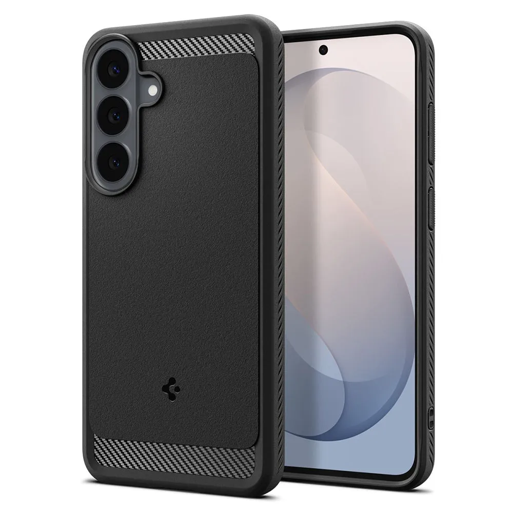 Custodia per Samsung Galaxy S26 FE S741, Spigen, Rugged Armor, Nera ACS11639 - immagine 1