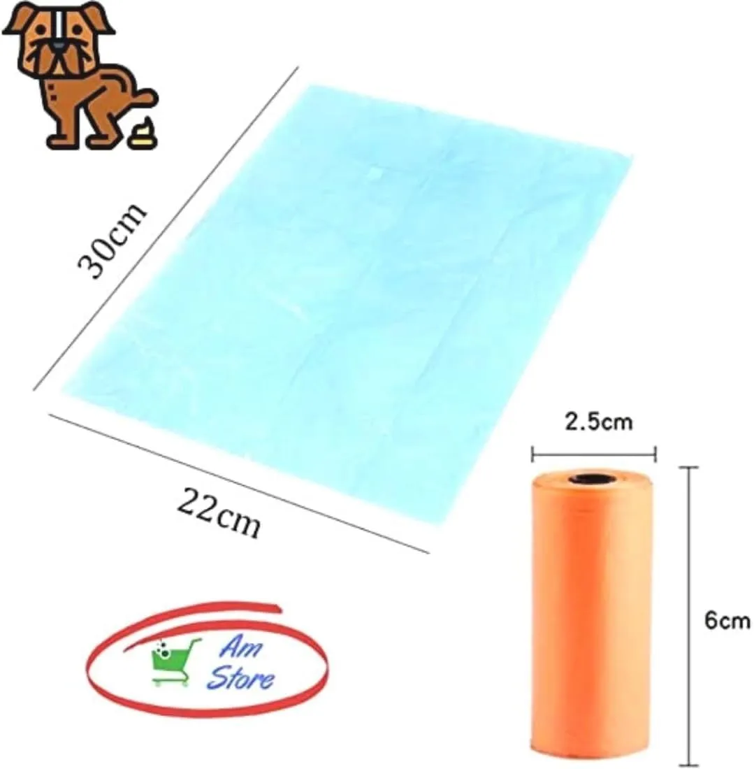 Sacchetti Pupu Cane Gatto, Pacco da 720 Pz (48 Rotoli x 15 Pz), Multi Colore Casuale Misura 32x22 cm, per Feci Bisogni Cani Gatti Animali Adulti Medi Cuccioli, Spessi Resistenti a Prova di Perdite - immagine 2