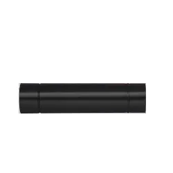 Tubo canna fumaria (12x50cm) CLASSIC Nero opaco NO1201 - immagine 1
