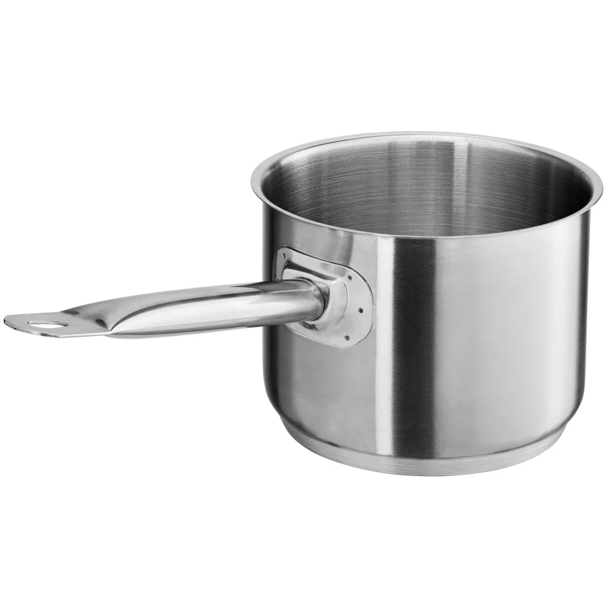 VEGA Casseruola con manico Professional; 2.4 l, 16x12.5 cm (ØxH); argento; rotonda - immagine 1