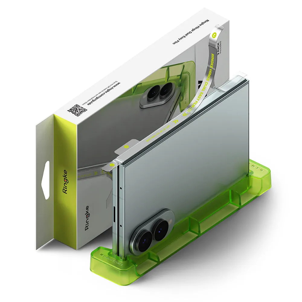 Pellicola protettiva per cerniera Ringke Dual Easy per Samsung Galaxy Z Fold8 F971, plastica, set da 2 pezzi - immagine 1