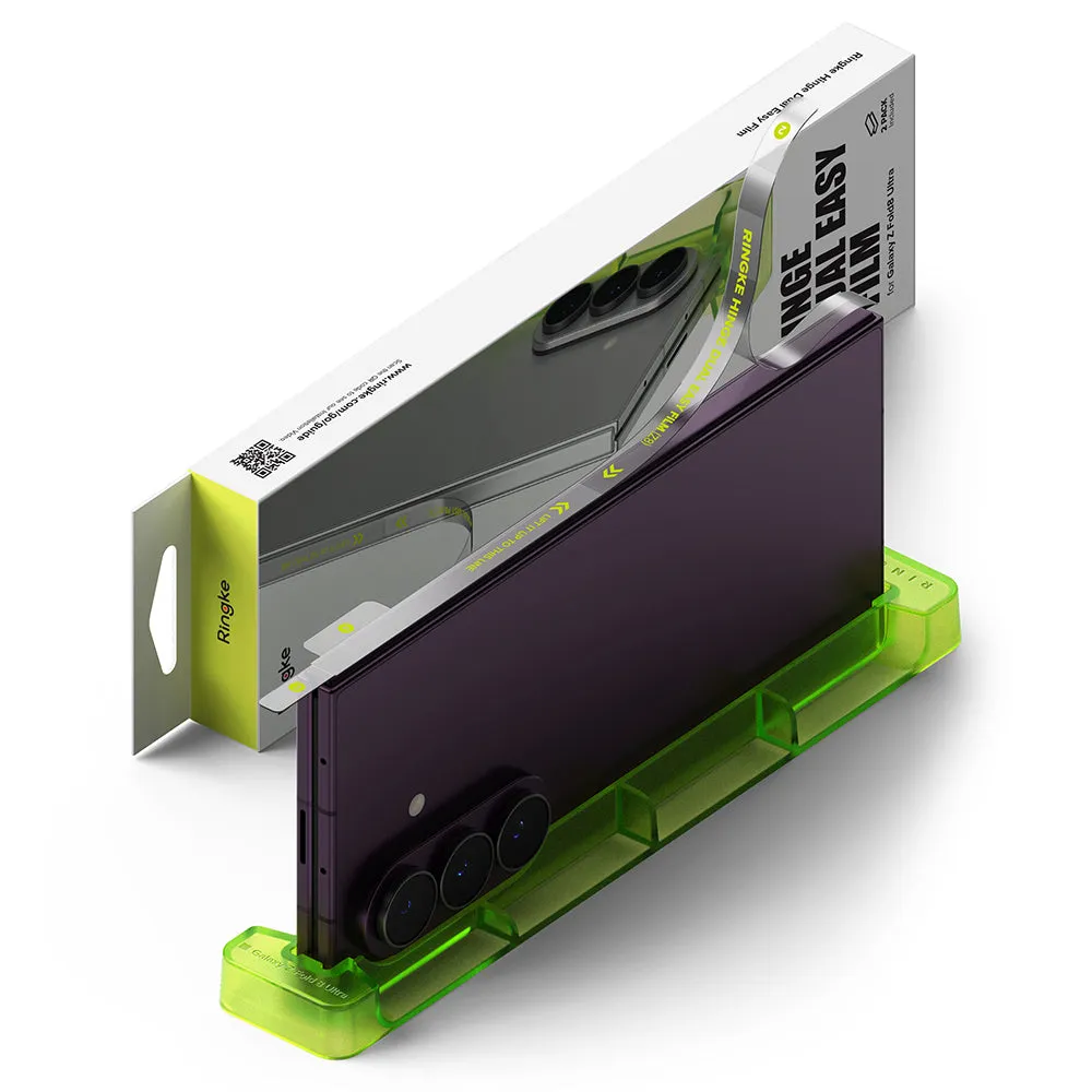 Pellicola protettiva per cerniera Ringke Dual Easy per Samsung Galaxy Z Fold8 Ultra F976, plastica, set da 2 pezzi - immagine 1