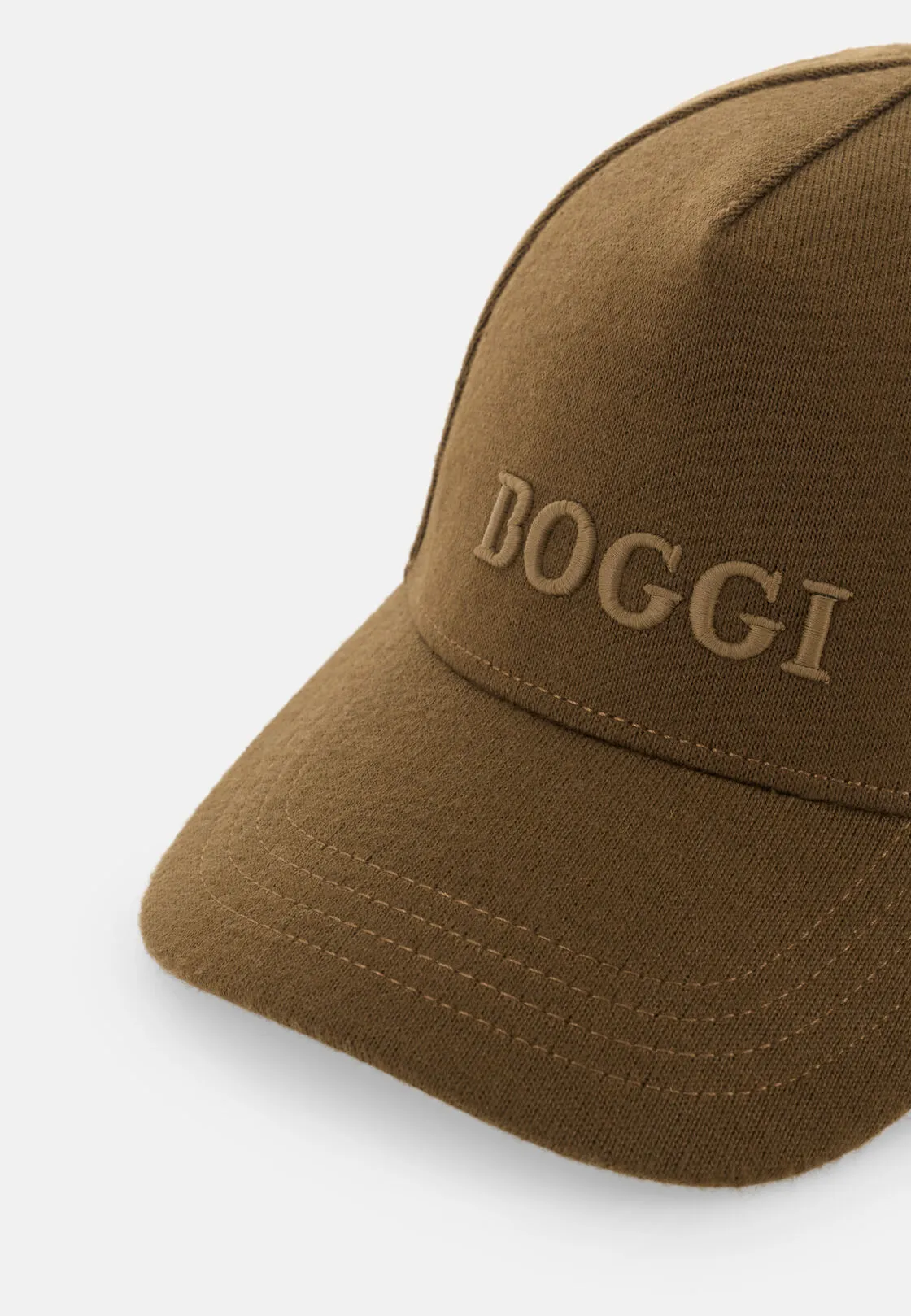 Boggi, Cappello Con Visiera In Maglia, Uomo, Biscotto, Taglia: L/XL - immagine 2