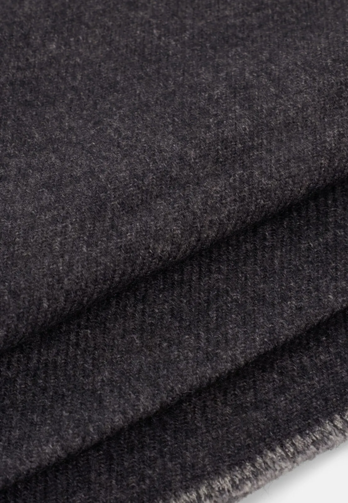 Boggi, Sciarpa Con Armatura Drill In Lana, Uomo, Light grey - immagine 3
