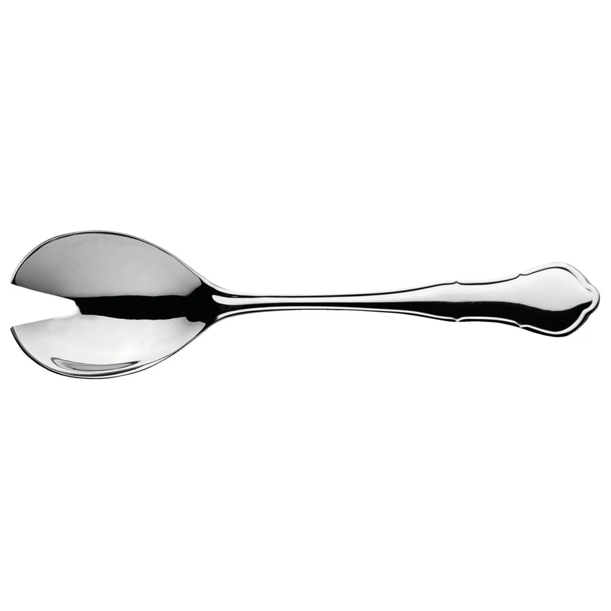 VEGA Forchetta da servizio Chippendale; 22.2 cm (L); argento, manico argento - immagine 1