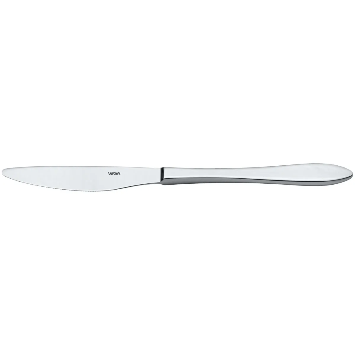 12x VEGA Coltello da tavola Salerno; 22.5 cm (L); argento, manico argento; 12 pz. / Pacco - immagine 1