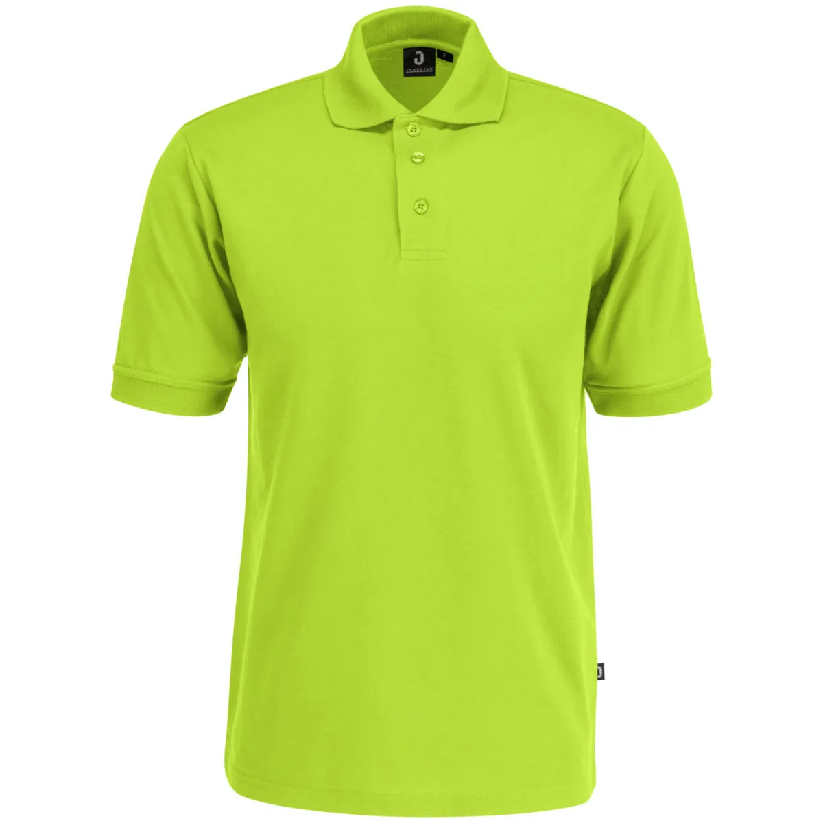 JOBELINE Polo da uomo Fly maniche corte; Taglia 4XL; verde mela - immagine 1
