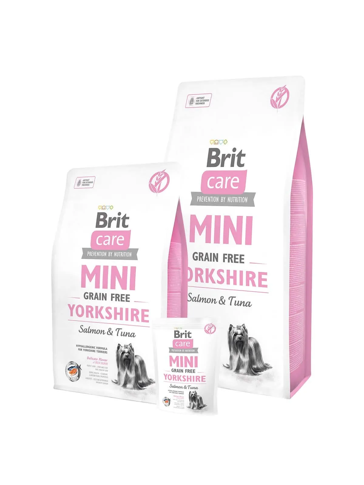 BRIT CARE CANE MINI GRAIN FREE YORKSHIRE SALMON&TUNA 400 GR - immagine 1