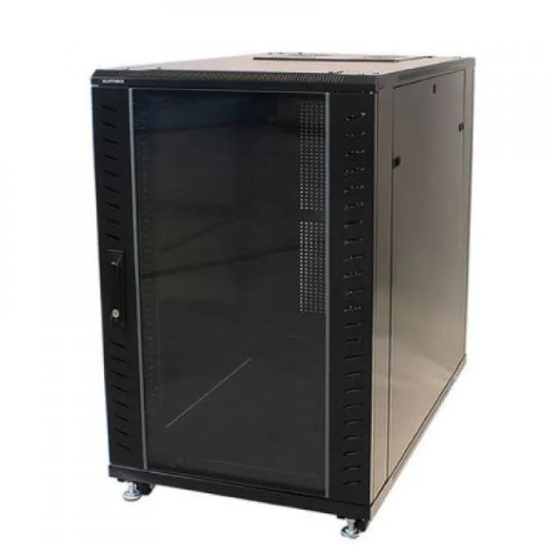 Armadio Rack da Pavimento Kimex 19'' 600x800mm 20U - immagine 1