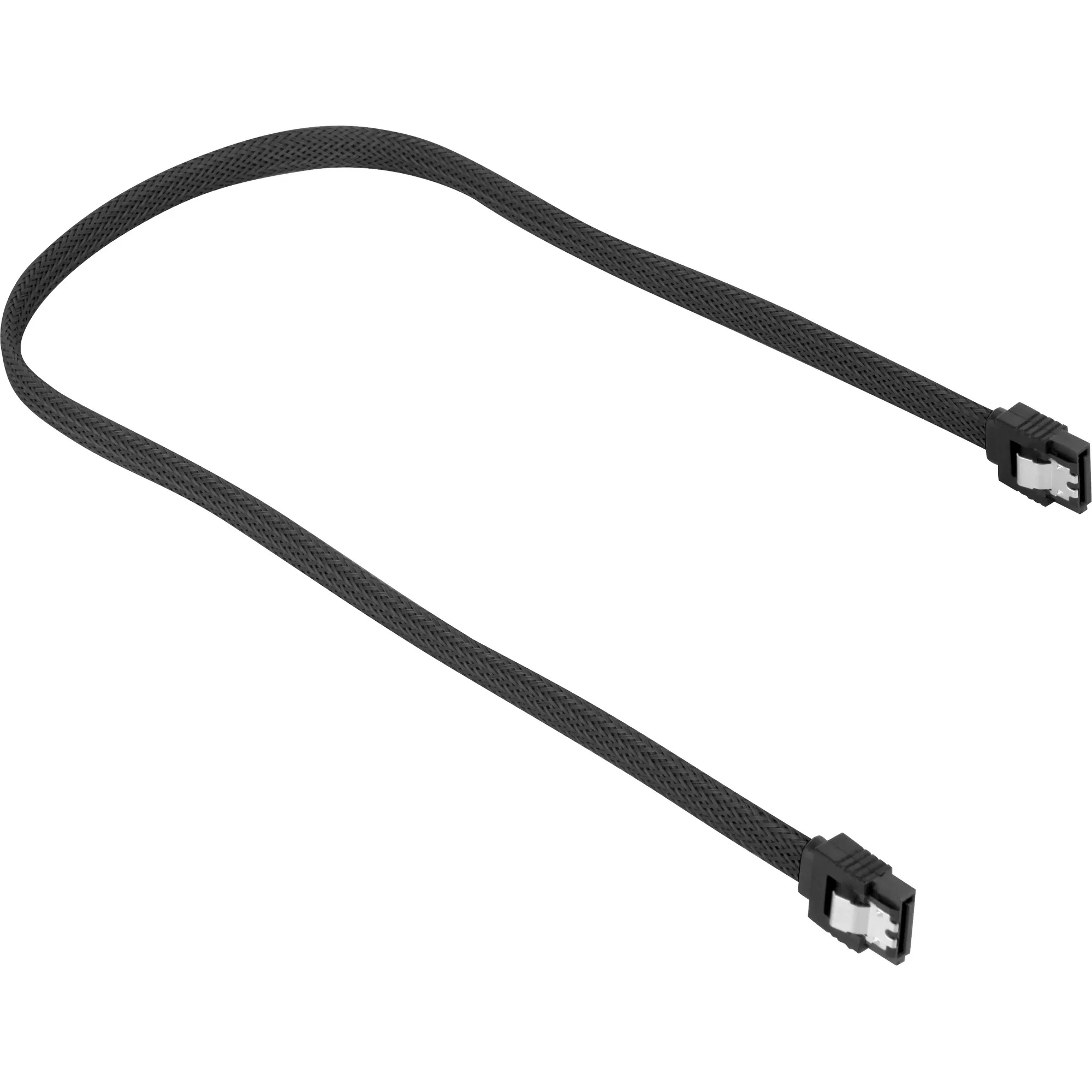 0.3m, 2xSataIII cavo SATA 0,3 m SATA 7-pin Nero - immagine 1