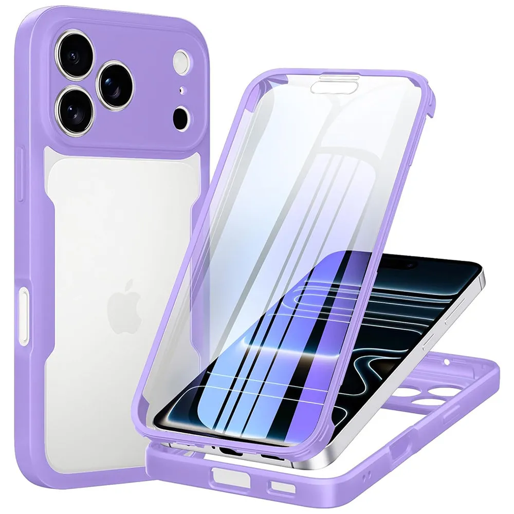 Custodia per Apple iPhone 18 Pro / 17 Pro, Techsuit, ColorVerse 360, Viola - immagine 1
