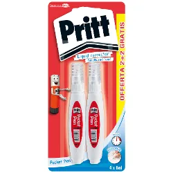 Set correttori liquidi a penna 4 pz Pocket Pen 2765927 - immagine 1