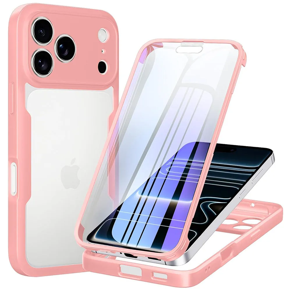 Custodia per Apple iPhone 18 Pro Max / 17 Pro Max, Techsuit, ColorVerse 360, Rosa - immagine 1