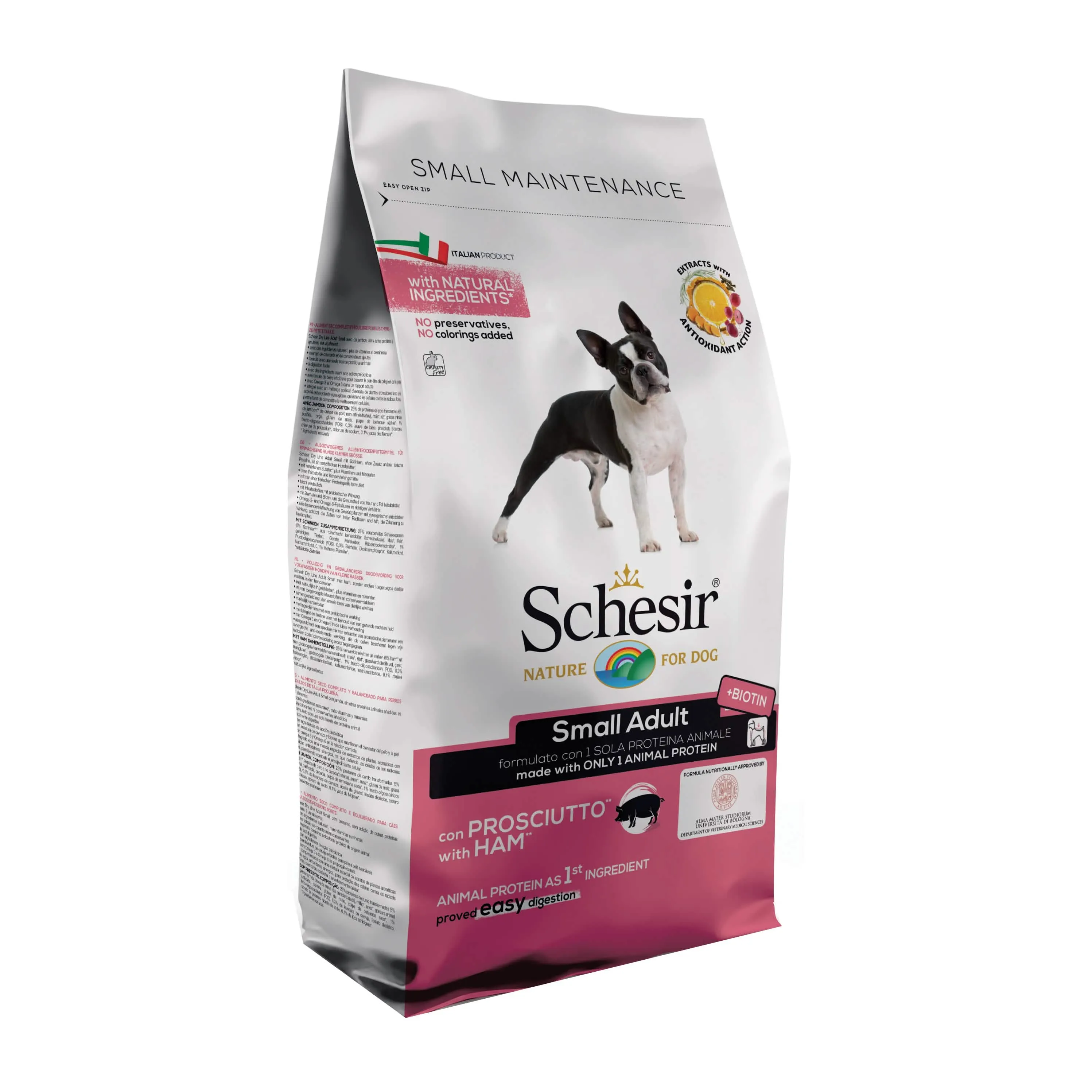 Schesir dry small mantenimento prosciutto 800 g - immagine 1